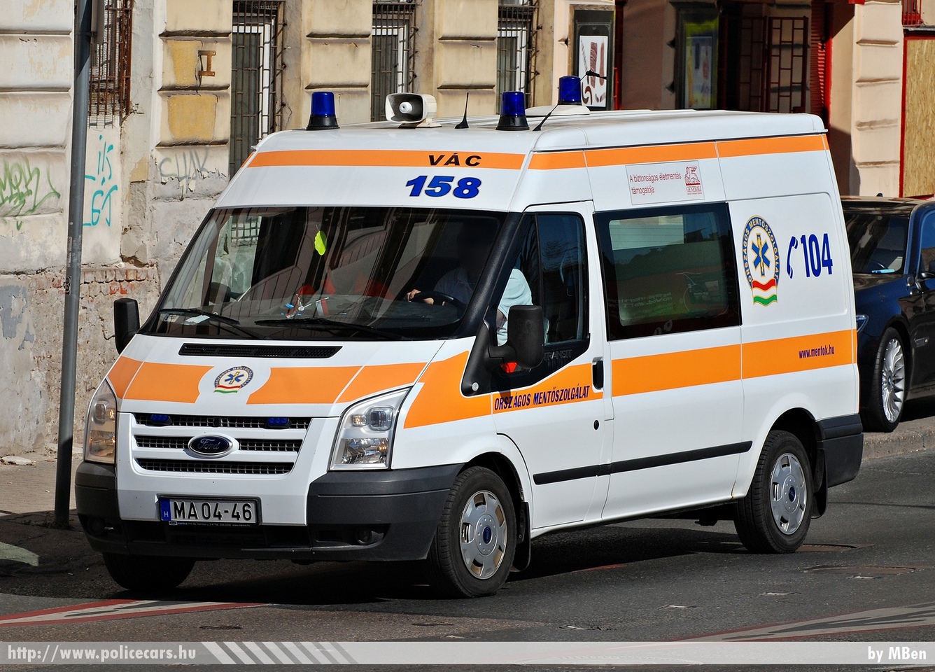 Ford Transit, Országos Mentõszolgálat, fotó: MBen
Keywords: magyar Magyarország mentő mentőautó OMSZ Hungary hungarian ambulance MA04-46