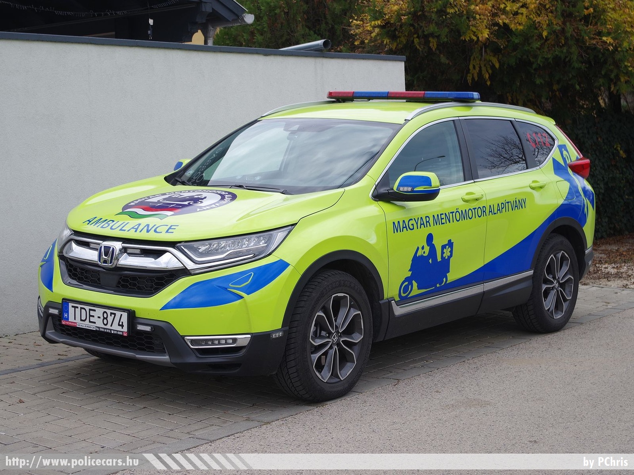Honda CR-V, Magyar Mentőmotor Alapítvány, fotó: PChris
Keywords: TDE-874 mentő magyar Magyarország mentőautó ambulance Hungary hungarian
