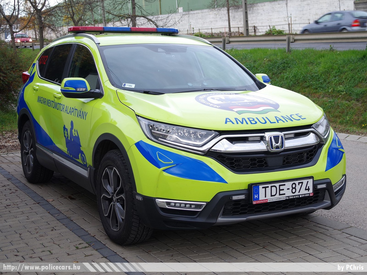Honda CR-V, Magyar Mentőmotor Alapítvány, fotó: PChris
Keywords: TDE-874 mentő magyar Magyarország mentőautó ambulance Hungary hungarian