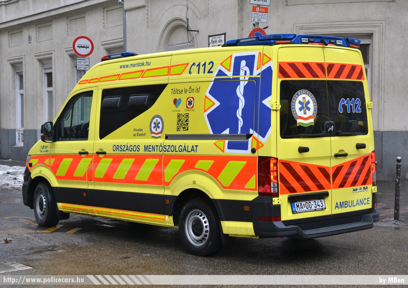 MAN TGE, Országos Mentõszolgálat, fotó: MBen
Keywords: magyar Magyarország mentő mentőautó OMSZ Hungary hungarian ambulance MA00-343