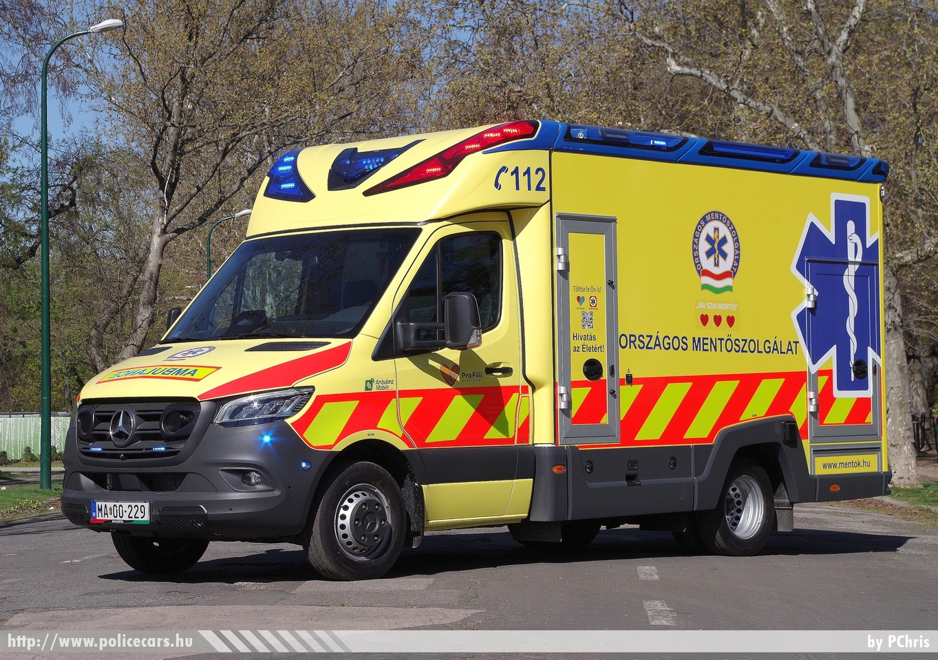 Mercedes Sprinter III Ambulanz Mobile Tigis N20, Országos Mentõszolgálat, fotó: PChris
Keywords: magyar Magyarország mentő mentőautó OMSZ Hungary hungarian ambulance MA00-229