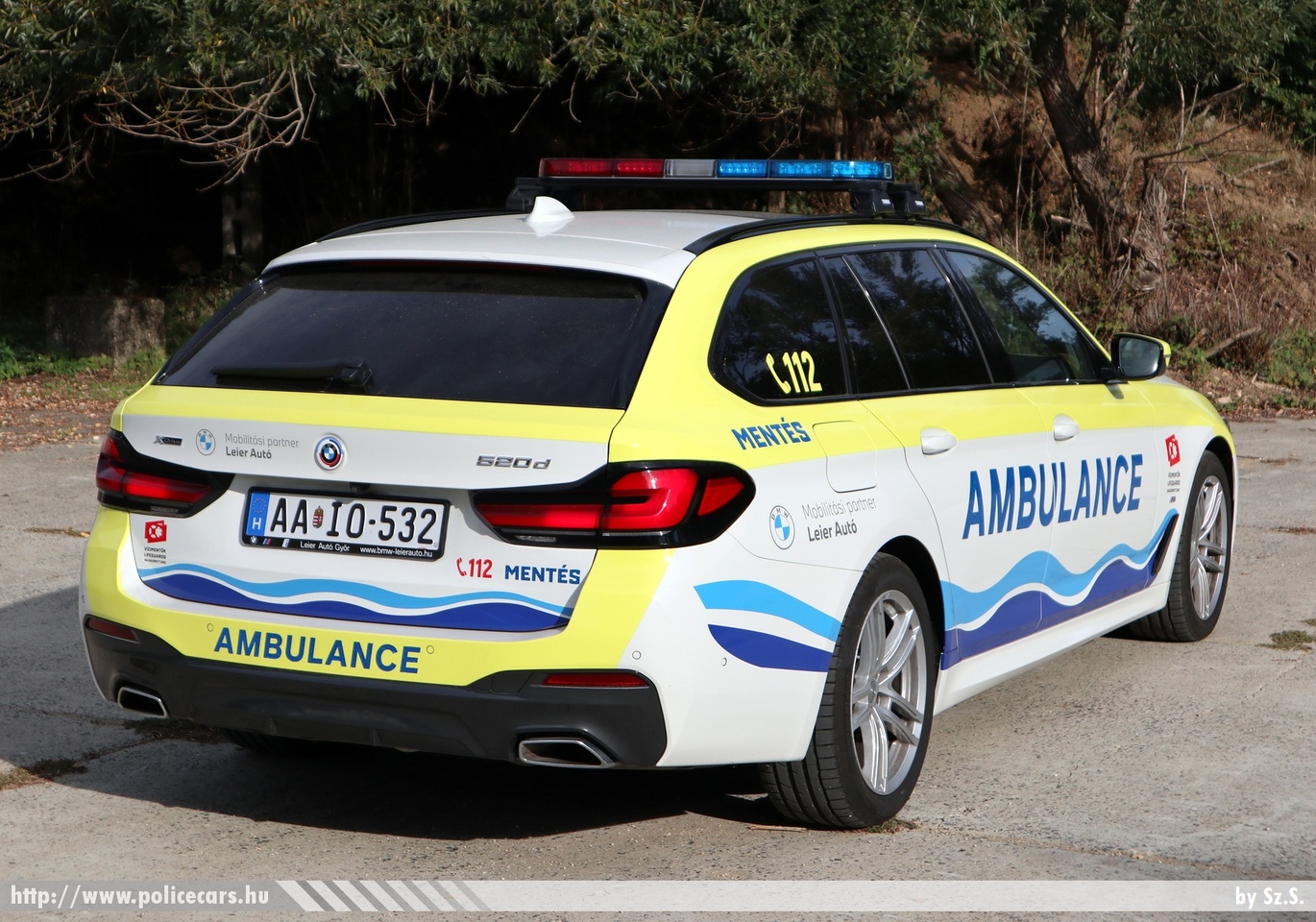 BMW 520D xDrive, mentőtiszti gépkocsi, Vízimentők Magyarországi Szakszolgálata, fotó: Sz.S.
Keywords: mentő magyar Magyarország mentőautó ambulance Hungary hungarian AAIO-532