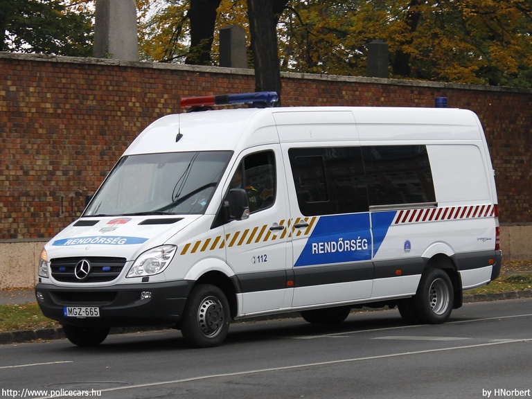 Mercedes-Benz Sprinter II 513 CDI, fotó: HNorbert
Keywords: rendőr rendőrautó rendőrség magyar Magyarország MGZ-665 hungarian Hungary police policecar