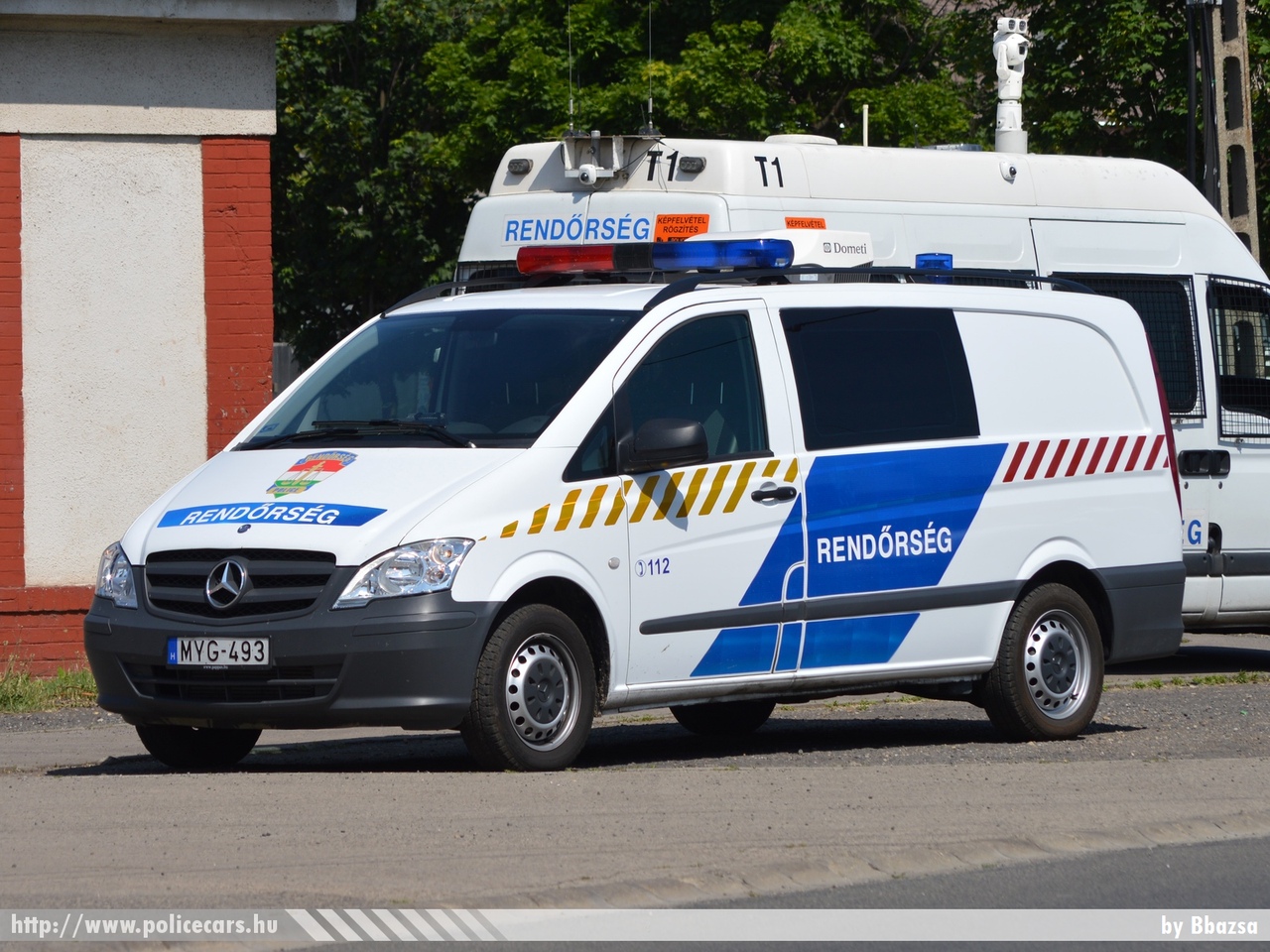 Mercedes Vito 113CDI, fotó: Bbazsa
Keywords: 	rendőr rendőrautó rendőrség magyar Magyarország hungarian Hungary police policecar MYG-493