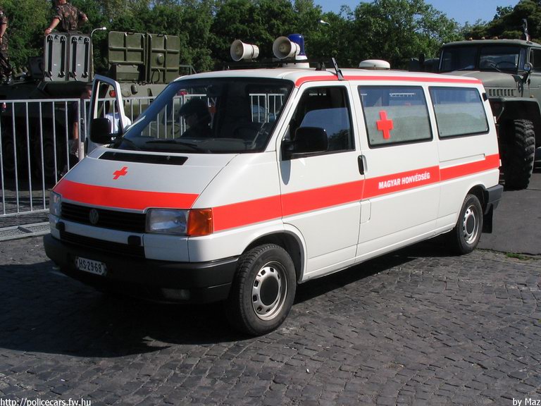 VW Transporter T4, mentõautó, fotó: Maz
Keywords: katonai honvédségi honvédség magyar Magyarország HS29-68