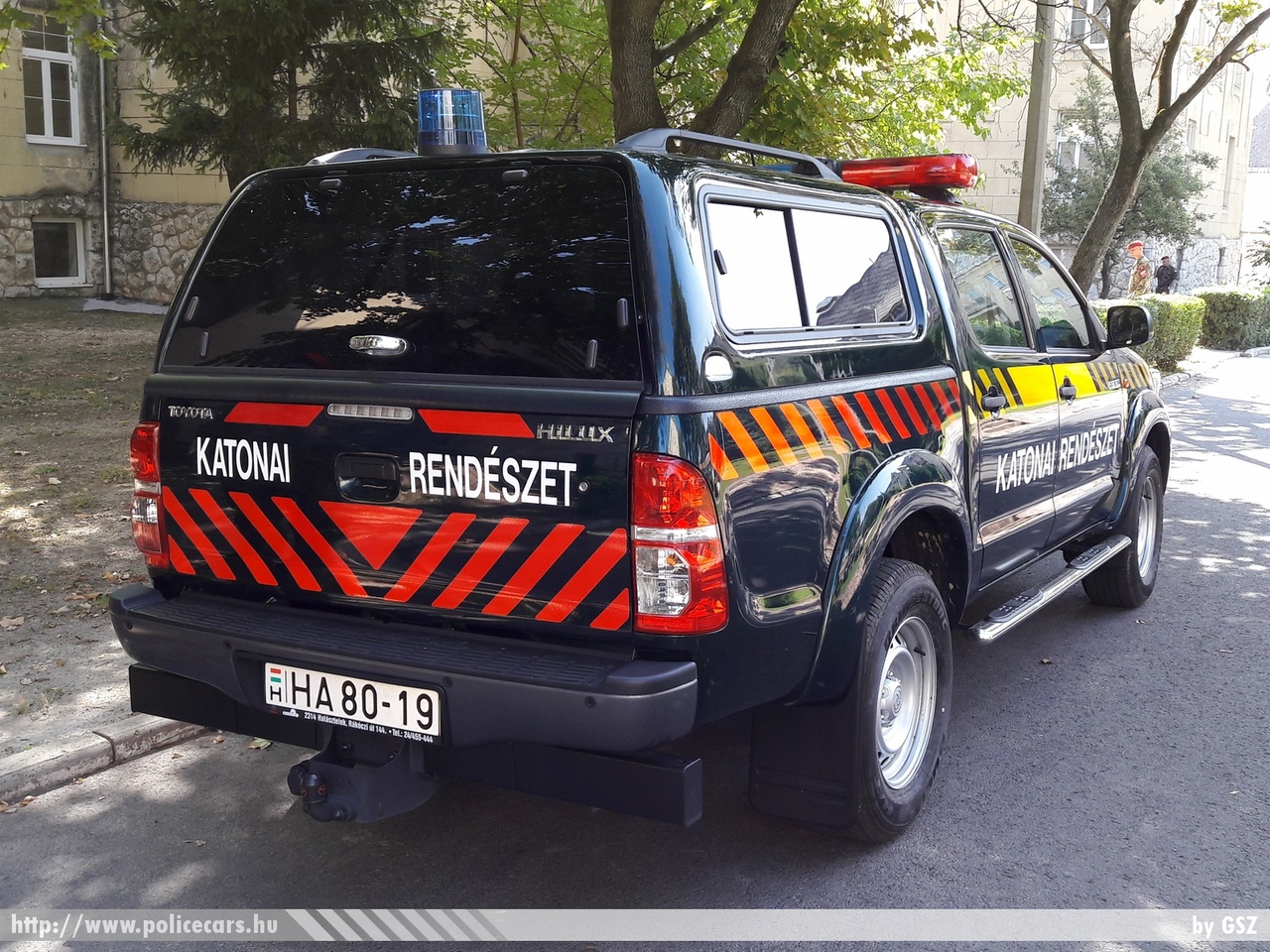 Toyota Hilux, Katonai Rendészet, fotó: GSZ
Keywords: katonai honvédségi honvédség rendőr rendészet magyar Magyarország hungarian Hungary military police policecar HA80-19