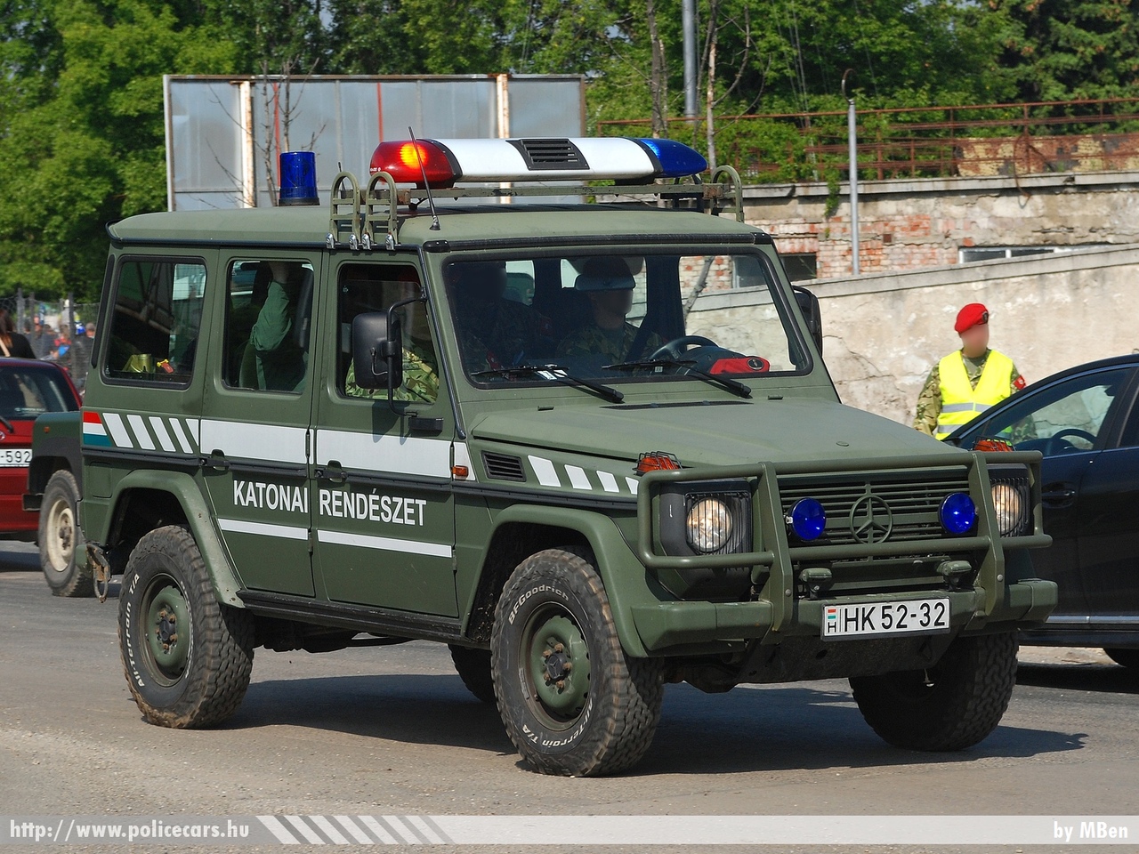 Mercedes-Benz G270 CDI, fotó: MBen
Keywords: katonai honvédségi honvédség rendőr rendészet magyar Magyarország hungarian Hungary military police policecar HK52-32