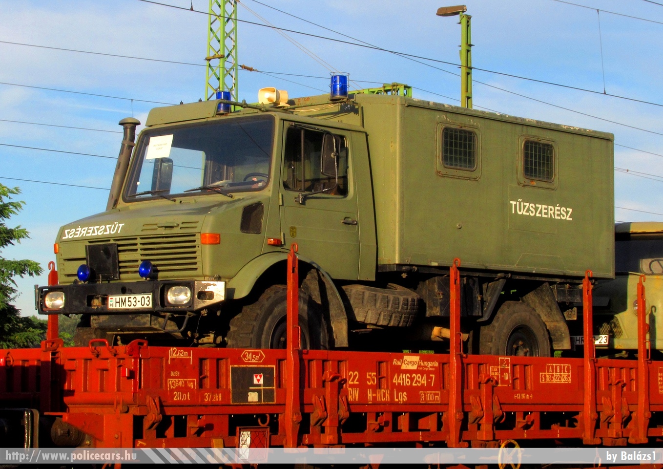 Mercedes-Benz Unimog, fotó: Balázs1
Keywords: katonai honvédségi honvédség tûzszerész magyar military hungary hungarian HM53-03