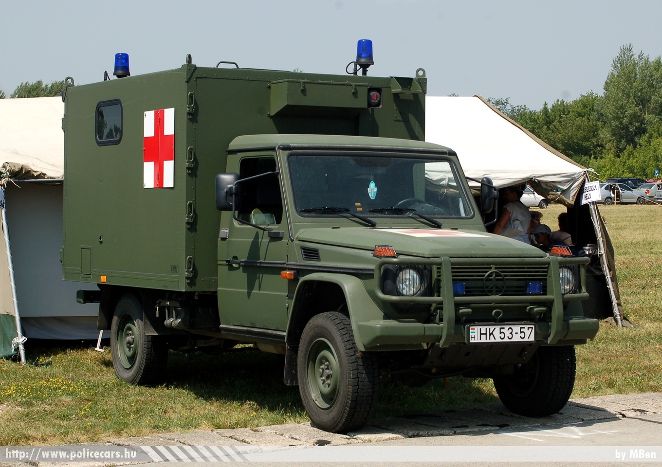 Mercedes-Benz G270 CDI, fotó: MBen
Keywords: katonai honvédségi honvédség magyar mentő mentőautó military ambulance hungary hungarian HK53-57