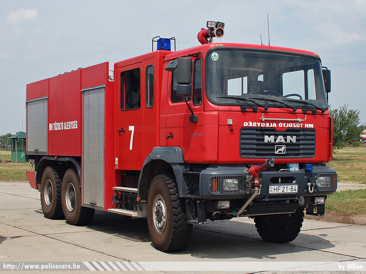 MAN FE 27.460, fotó: MBen
Keywords: katonai honvédségi honvédség magyar tûzoltó tûzoltóautó tûzoltóság military firetruck HF21-64