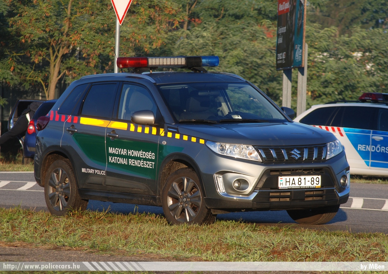 Suzuki Vitara, fotó: MBen
Keywords: katonai honvédségi honvédség rendőr rendészet magyar Magyarország hungarian Hungary military police policecar HA81-89
