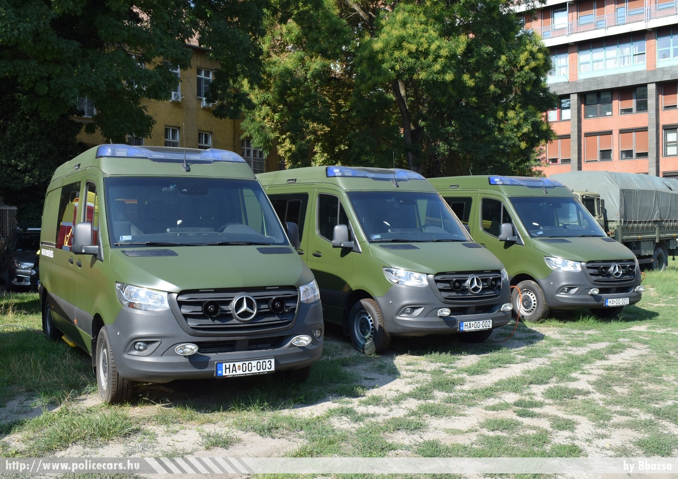 Mercedes Sprinter III, fotó: Bbazsa
Keywords: katonai honvédségi honvédség magyar mentő mentőautó military ambulance hungary hungarian HA00-001 HA00-002 HA00-003