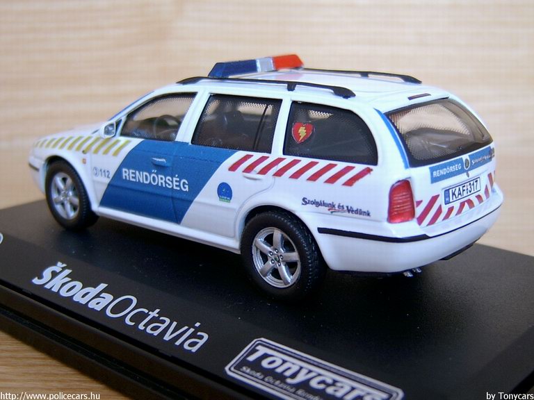 Skoda Octavia, modell és fotó: Tonycars
Keywords: modell modellautó rendőr rendőrség rendőrautó