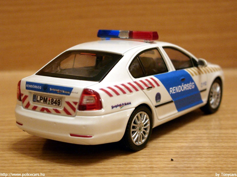 Skoda Octavia II, modell és fotó: Tonycars
Keywords: modell modellautó rendőr rendőrség rendőrautó