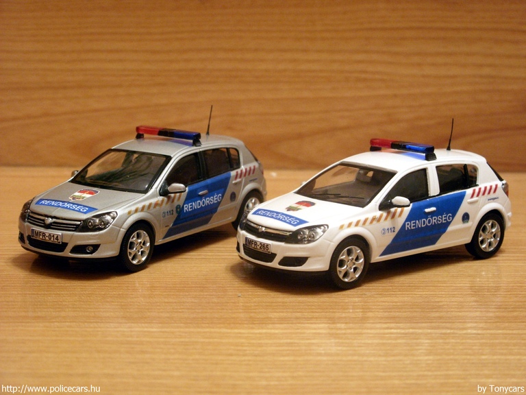 Opel Astra H, modell és fotó: Tonycars
Keywords: modell modellautó rendőr rendőrség rendőrautó MFR-014 MFR-265