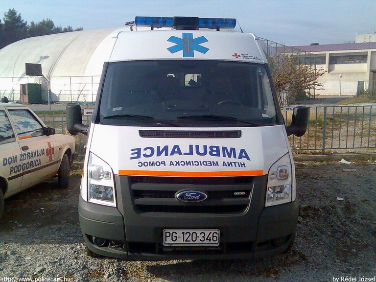 Ford Transit, fotó: Rédei József
Keywords: montenegrói Montenegró mentő mentőautó