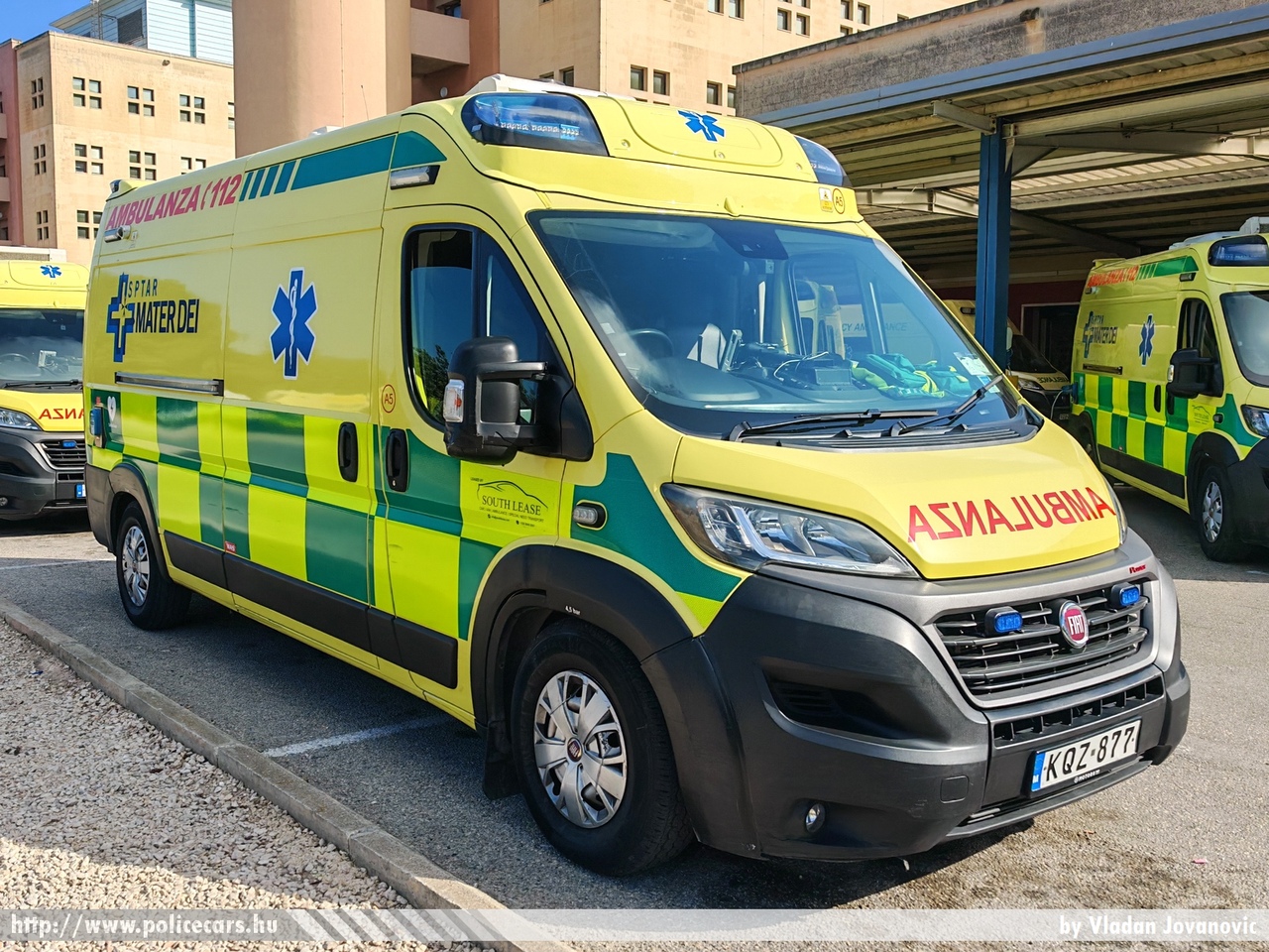 Fiat Ducato, Ambulanza, Sptar Mater Dei, fotó: Vladan Jovanovic
Keywords: Málta máltai mentő mentőautó Maltese ambulance