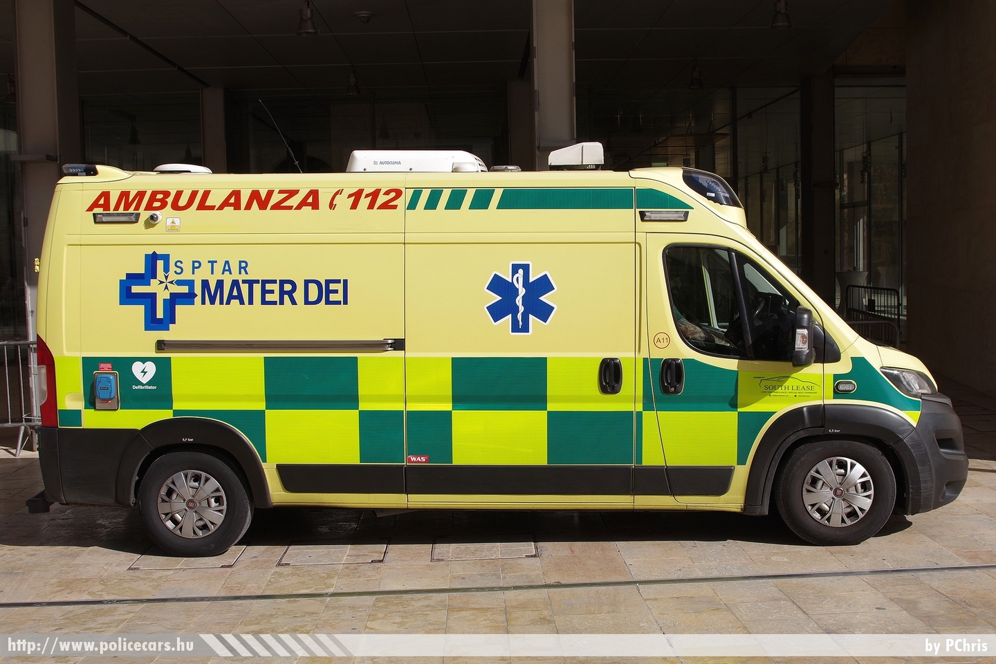 Fiat Ducato, Ambulanza, Sptar Mater Dei, fotó: PChris
Keywords: Málta máltai mentő mentőautó Maltese ambulance