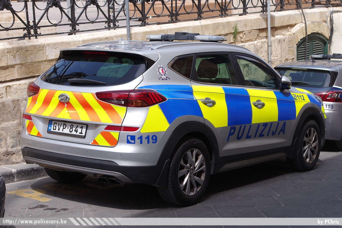 Hyundai Tucson, Pulizija (Malta Police Force), fotó: PChris
Keywords: Málta máltai rendőr rendőrautó rendőrség maltese police policecar