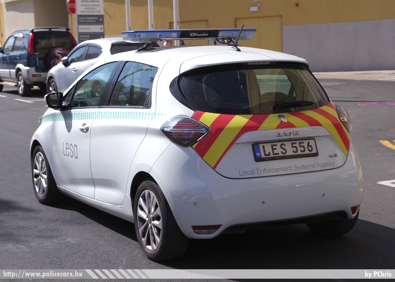Renault Zoe, LESA (Local Enforcement Systems Agency), fotó: PChris
Keywords: Málta máltai maltese