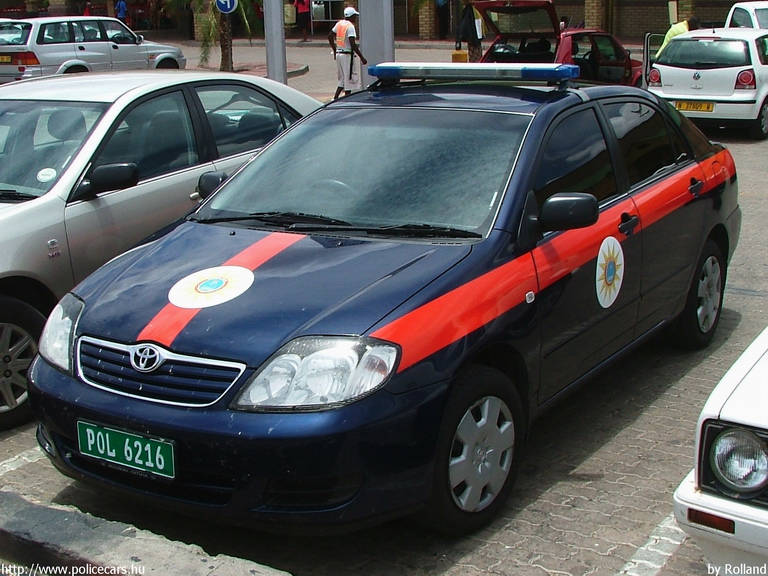 Toyota Corolla, fotó: Rolland
Keywords: rendőr rendőrautó rendőrség Namíbia namíbiai