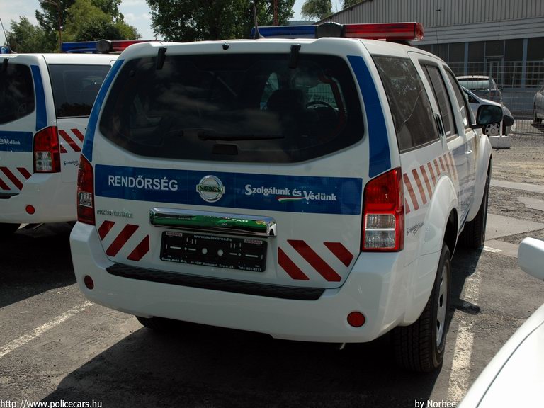 Nissan Pathfinder, fotó: Norbee
Keywords: rendőrség rendőrautó rendőr Hungary hungarian police policecar  magyar Magyarország