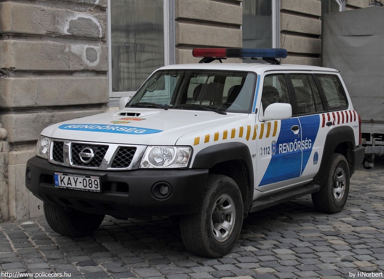Nissan Patrol, fotó: HNorbert
Keywords: rendőr rendőrautó rendőrség magyar Magyarország KAY-089 Hungary hungarian police policecar 
