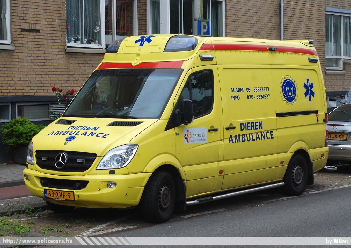 Mercedes Sprinter II, fotó: MBen
Keywords: mentő mentőautó Hollandia holland ambulance Netherlands dutch