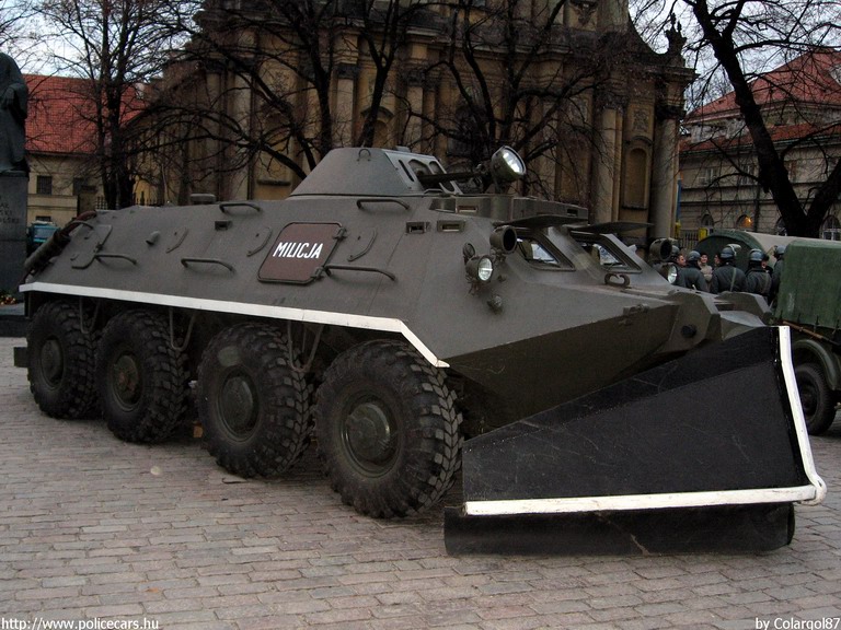 BTR-60PB, fotó: Colargol87
Keywords: rendőr rendőrautó rendőrség lengyel Lengyelország
