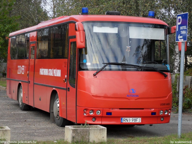Autosan A1010T Lider Midi, fotó: szakmernok
Keywords: lengyel Lengyelország tûzoltó tûzoltóautó tûzoltóság