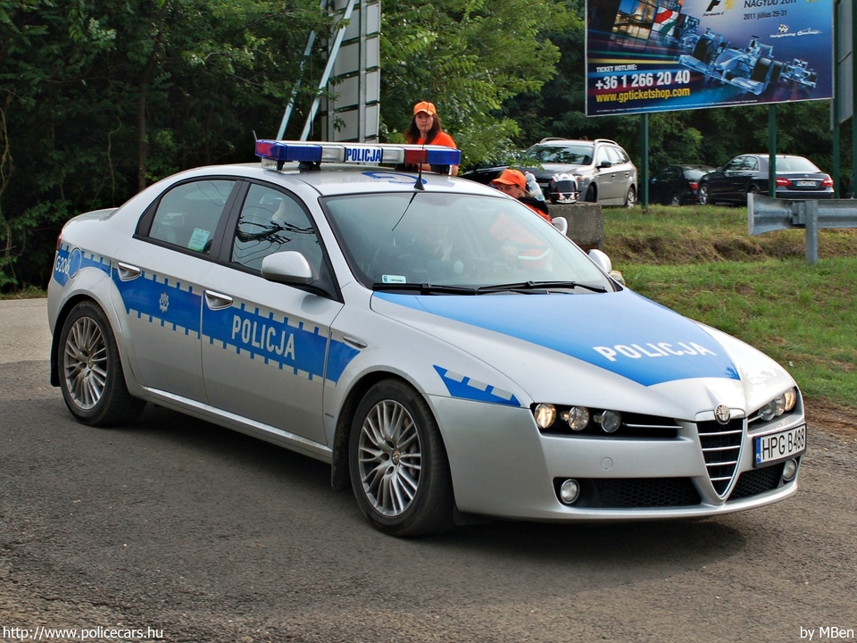 Alfa Romeo 159, fotó: MBen
Keywords: lengyel Lengyelország rendőr rendőrautó rendőrség polish Poland police policecar