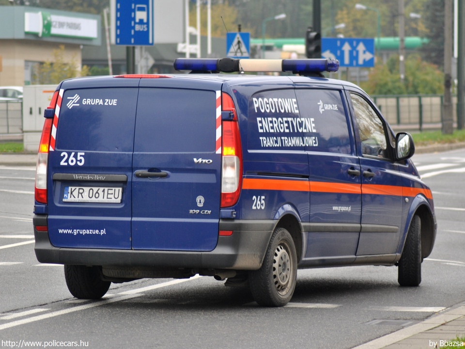 Mercedes Vito 109CDI, Grupa Zue, Krakkó, fotó: Bbazsa
