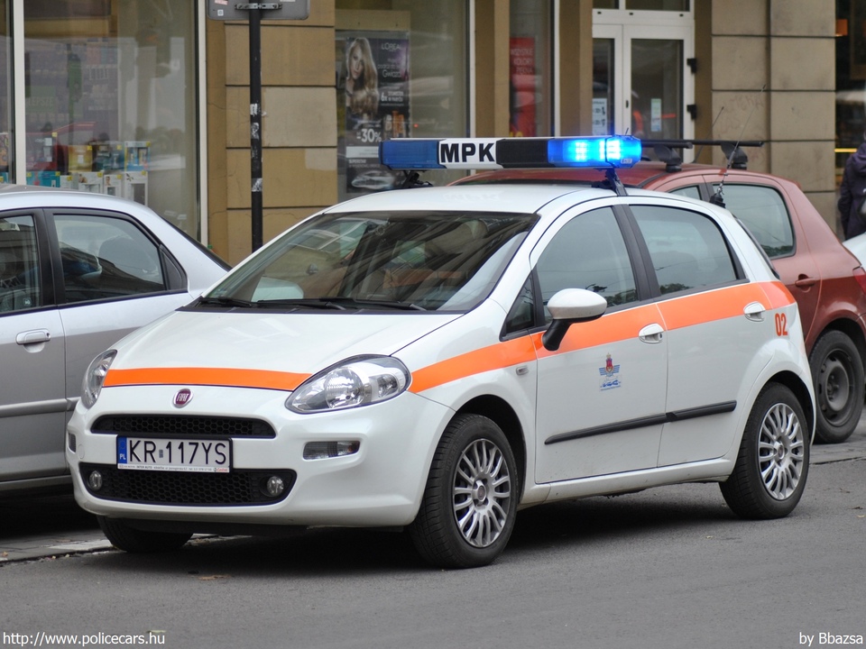 Fiat Punto, MPK (Krakkói közlekedési vállalat) , Krakkó, fotó: Bbazsa
