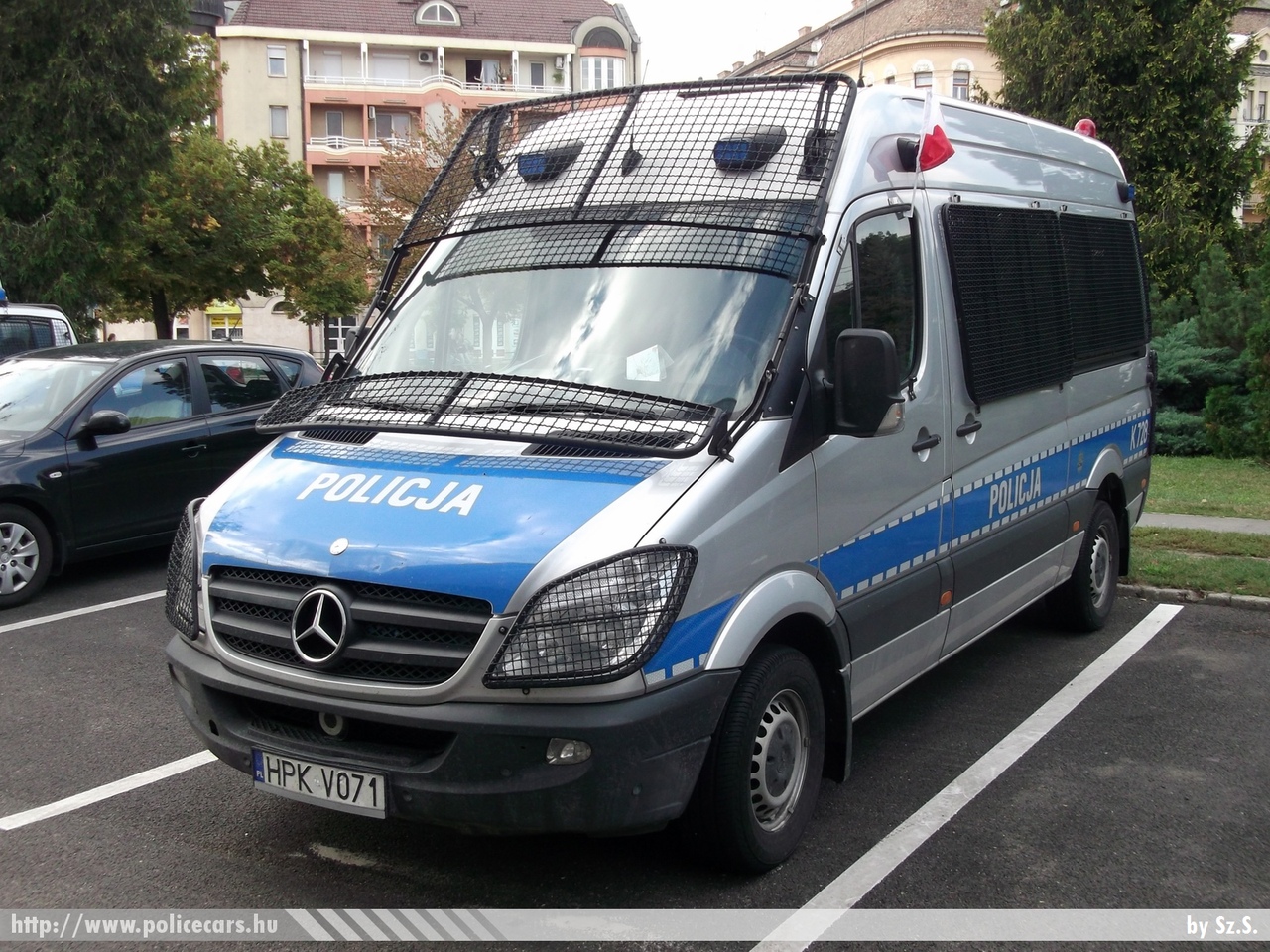 Mercedes-Benz Sprinter II 316 CDI, fotó: Sz.S
Keywords: lengyel Lengyelország rendőr rendőrautó rendőrség polish Poland police policecar