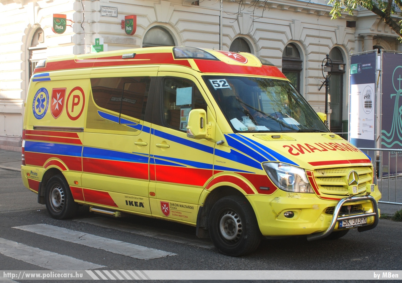 Mercedes Sprinter III, Zakon Maltanski Polska, fotó: MBen
Keywords: lengyel Lengyelország polish Poland mentő mentőautó ambulance