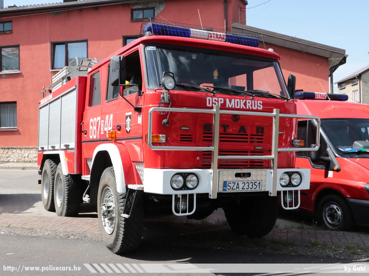 Star 266 Dragon, OSP Mokrus, fotó: Gabi
Keywords: lengyel Lengyelország polish Poland fire firetruck tûzoltó tûzoltóautó