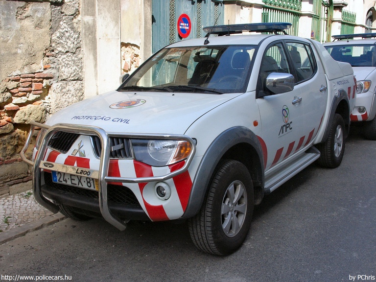 Mitsubishi L200, Polgári Védelem, fotó: PChris
Keywords: portugál Portugália