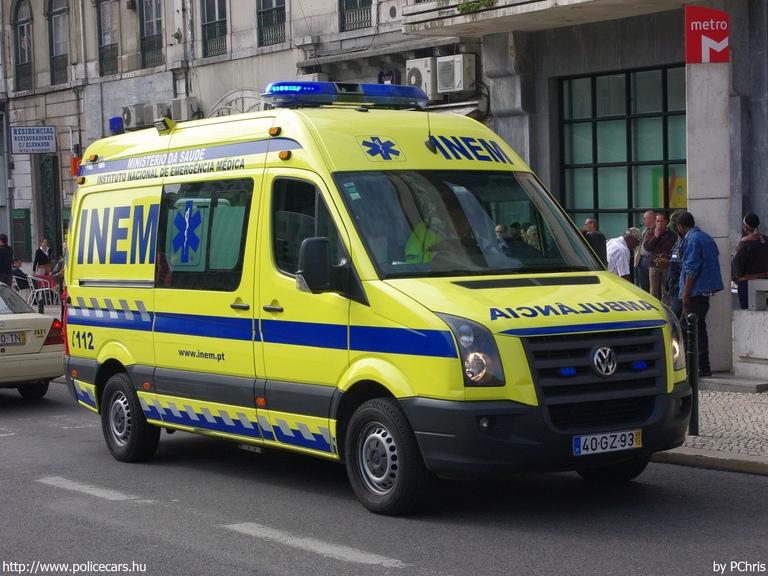 Volkswagen Crafter, fotó: PChris
Keywords: portugál Portugália mentő mentőautó