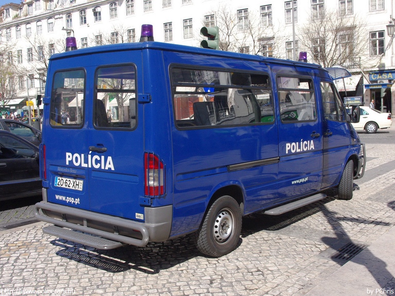 Mercedes Sprinter, fotó: PChris
Keywords: portugál Portugália rendőr rendőrautó rendőrség