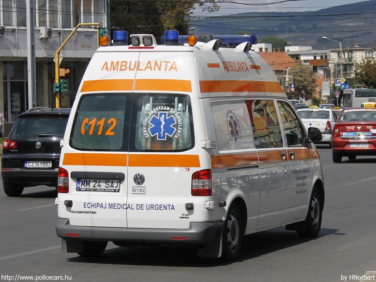 Volkswagen Transporter T5 facelift, fotó: HNorbert
Keywords: mentő mentőautó román Románia MM24SAJ