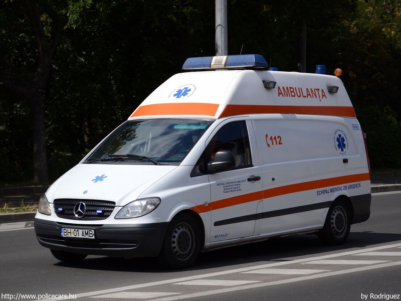 Mercedes-Benz Vito II Binz, fotó: Rodriguez
Keywords: román Románia mentő mentőautó