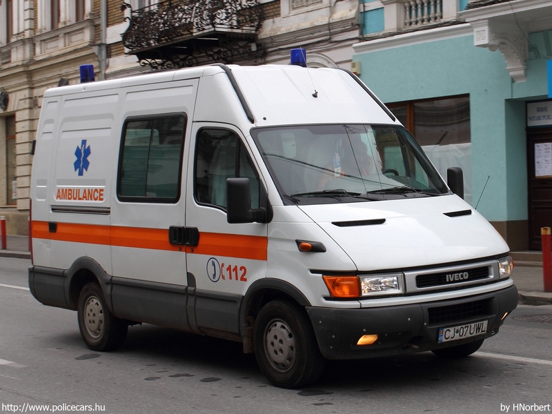 Iveco Daily, fotó: HNorbert
Keywords: román Románia mentő mentőautó CJ07UWL