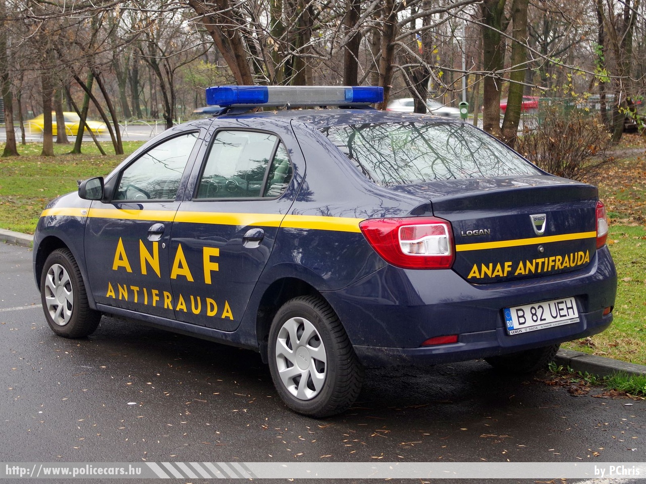 Dacia Logan,  ANAF, fotó: PChris
Keywords: vám román Románia romanian Romania customs 