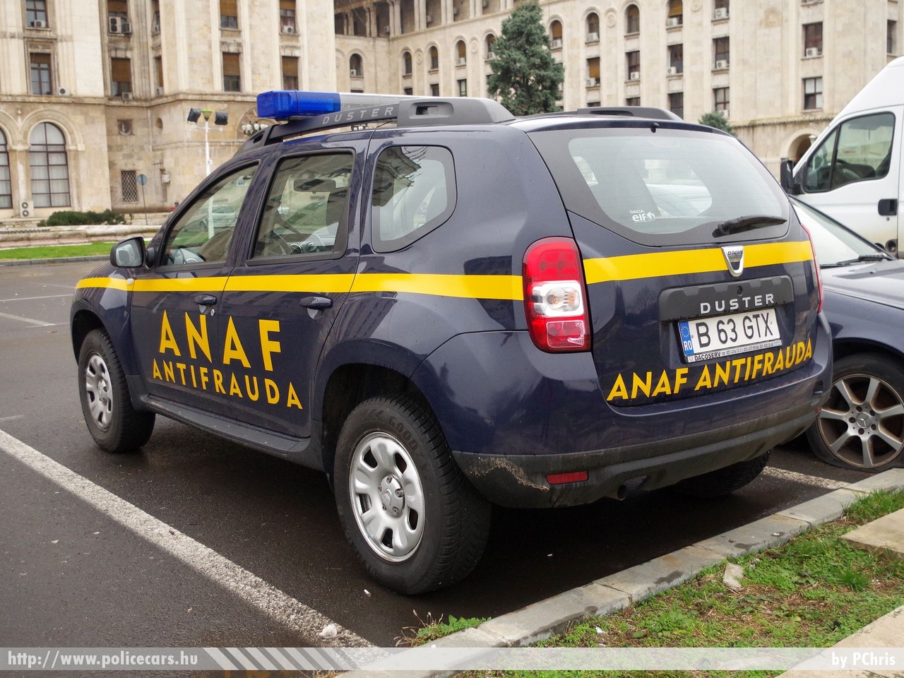 Dacia Duster, ANAF, fotó: PChris
Keywords: vám román Románia romanian Romania customs 