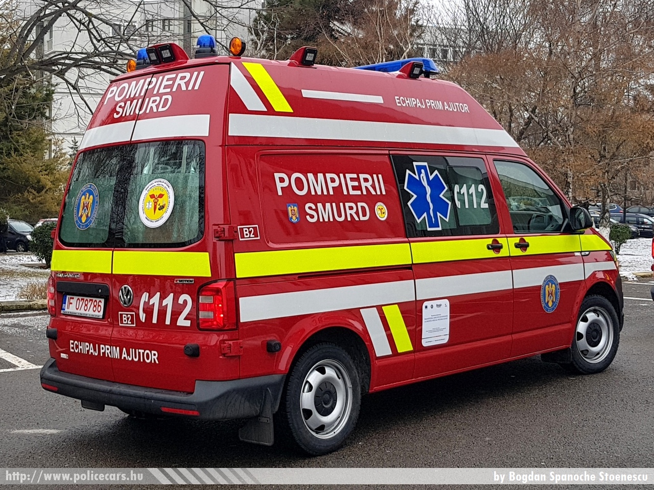 Volkswagen Transporter T6, fotó: Bogdan Spanoche Stoenescu
Keywords: román Románia mentő mentőautó SMURD tûzoltó tûzoltóautó