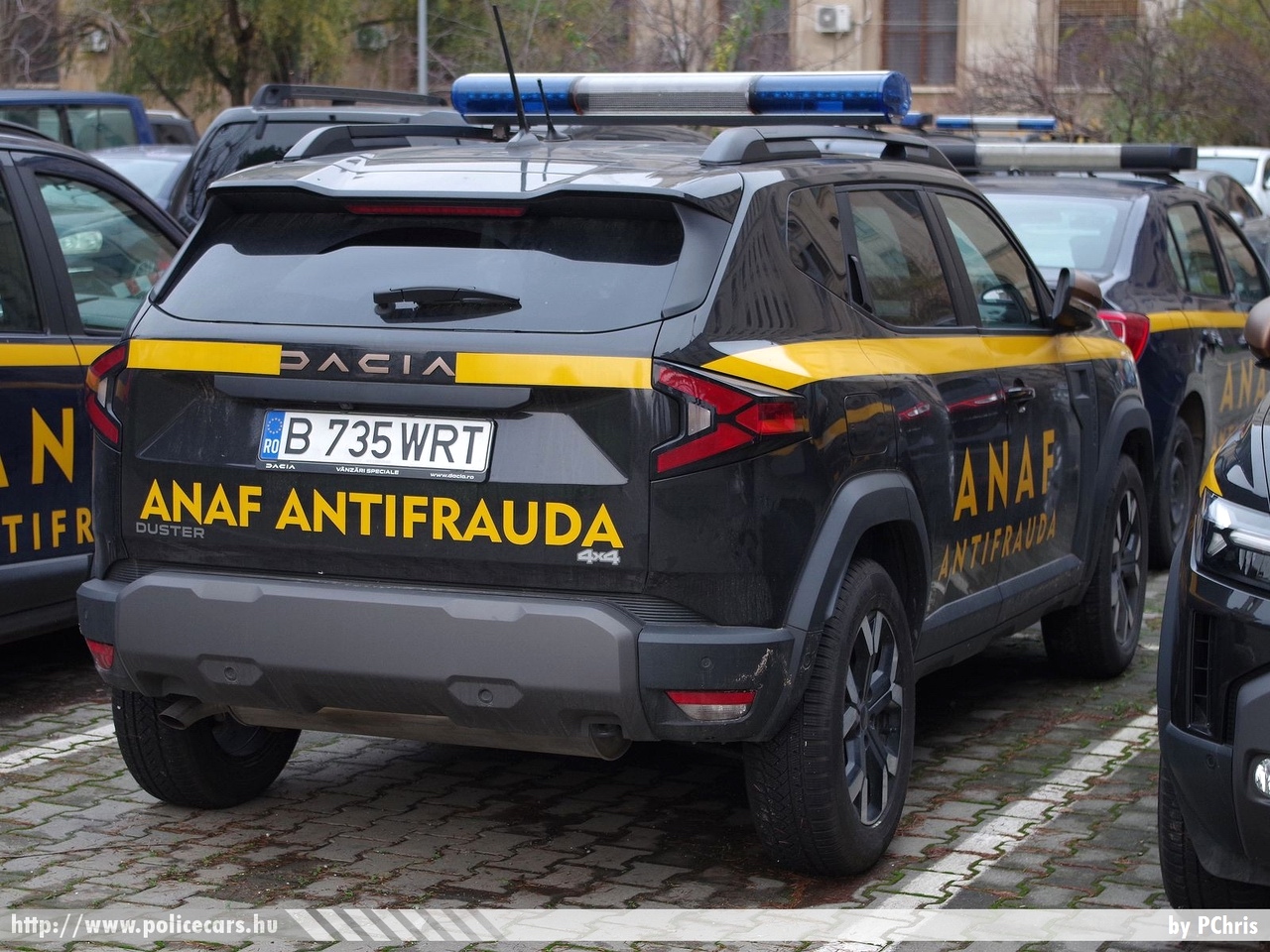 Dacia Duster, Agenția Națională de Administrare Fiscală (ANAF), Antifrauda, fotó: PChris
Keywords: vám román Románia romanian Romania customs