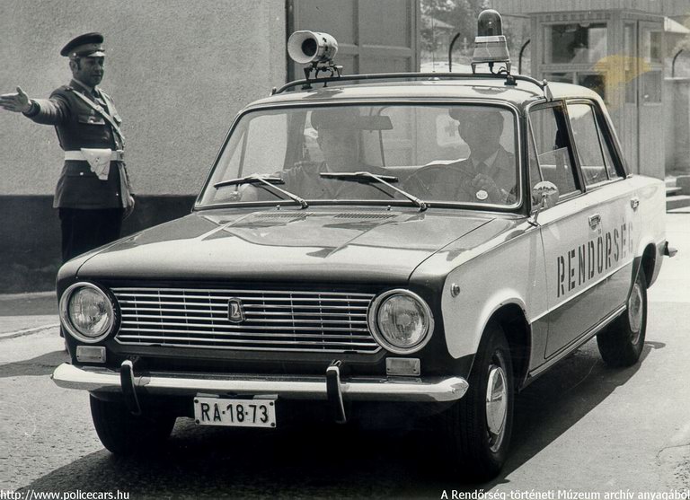 Lada VAZ 2101, A [url=http://www.policehistorymus.com/index.html]Rendõrség-történeti Múzeum[/url] archív fotója

