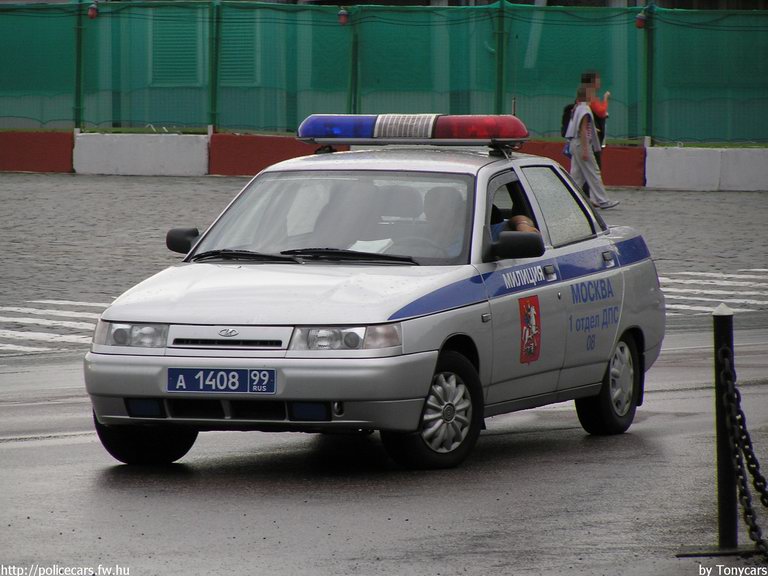 Lada VAZ 2110, fotó: Tonycars
Keywords: Oroszország orosz rendőr rendőrautó rendőrség