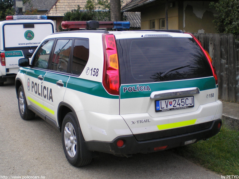 Nissan X-Trail, fotó: PETYO
Keywords: Szlovákia szlovák rendőrség rendőrautó rendőr police policecar Slovakia slovakian
