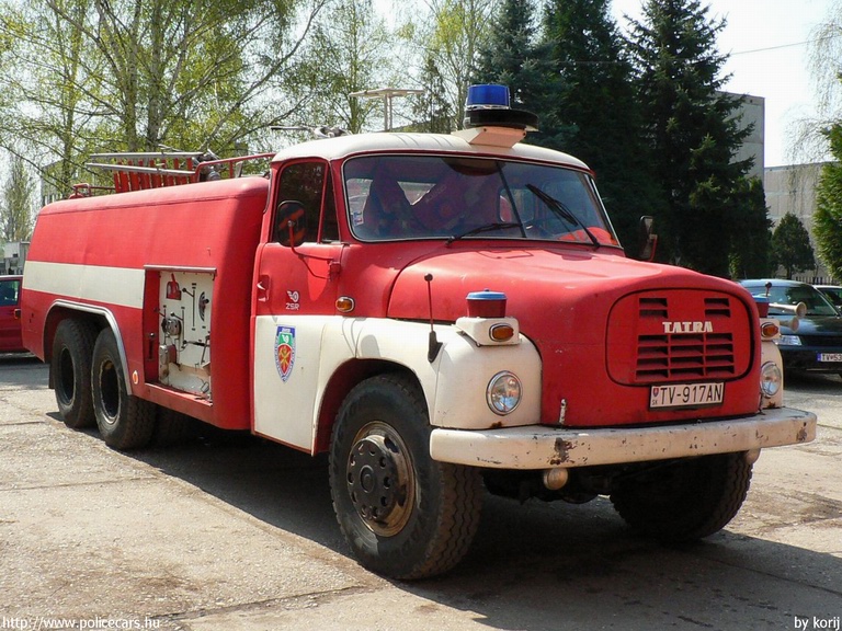 Tatra, Tiszacsernyõ Üzemi Tûzoltóság, fotó: korij
Keywords: Szlovákia szlovák tûzoltó tûzoltóautó tûzoltóság fire firetruck Slovakia slovakian